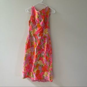 International Ladies Garment Workers union dress multicolored